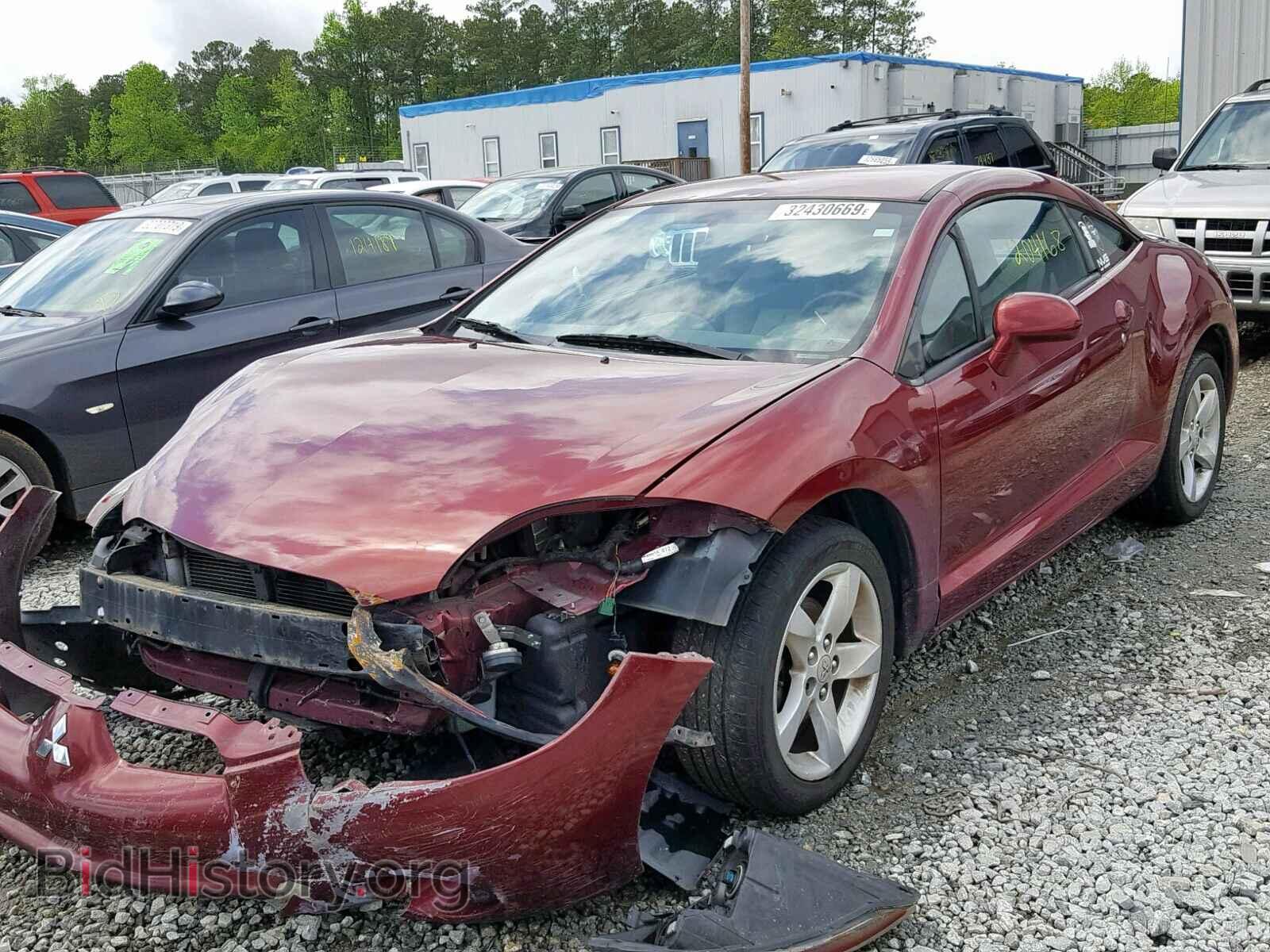 2007 MITSUBISHI ECLIPSE - VIN: 4A3AK24F47E061449 - Фото 2