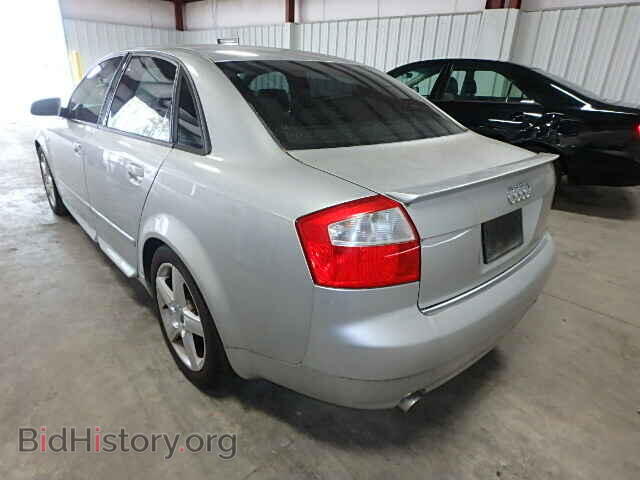 2002 AUDI A4 - VIN: WAULC68E62A309845 - Фото 3