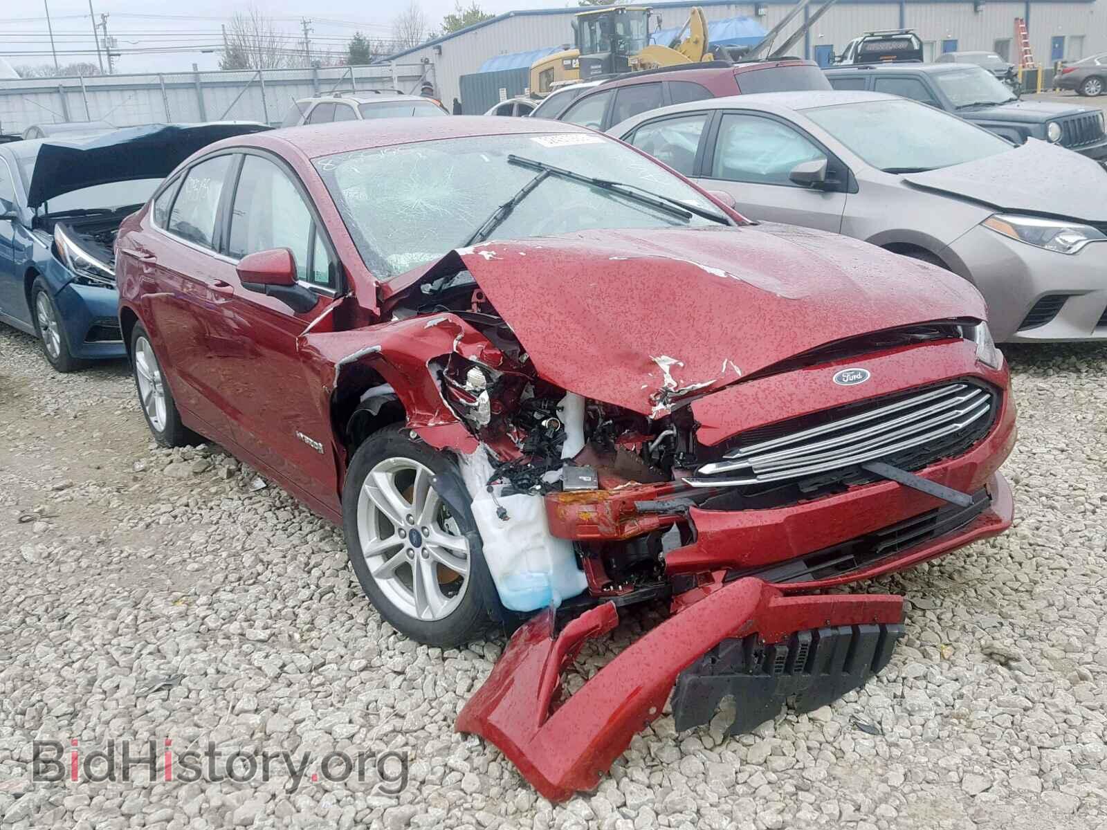 Фотография 3FA6P0LU1JR172811 - FORD FUSION SE 2018