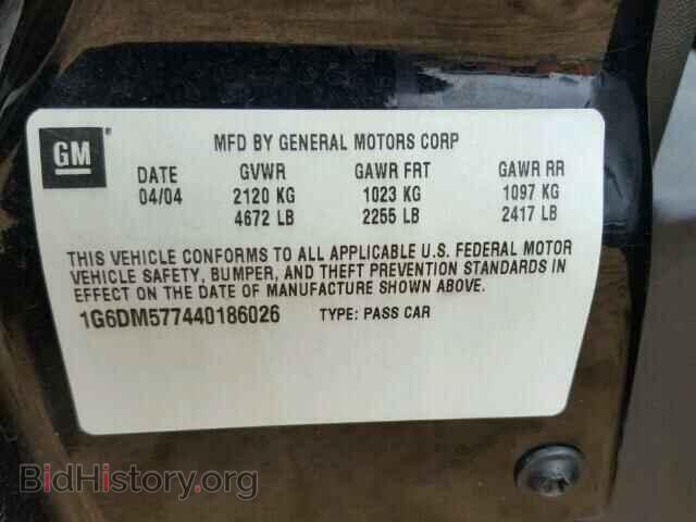 2004 CADILLAC CTS - VIN: 1G6DM577440186026 - Photo 10