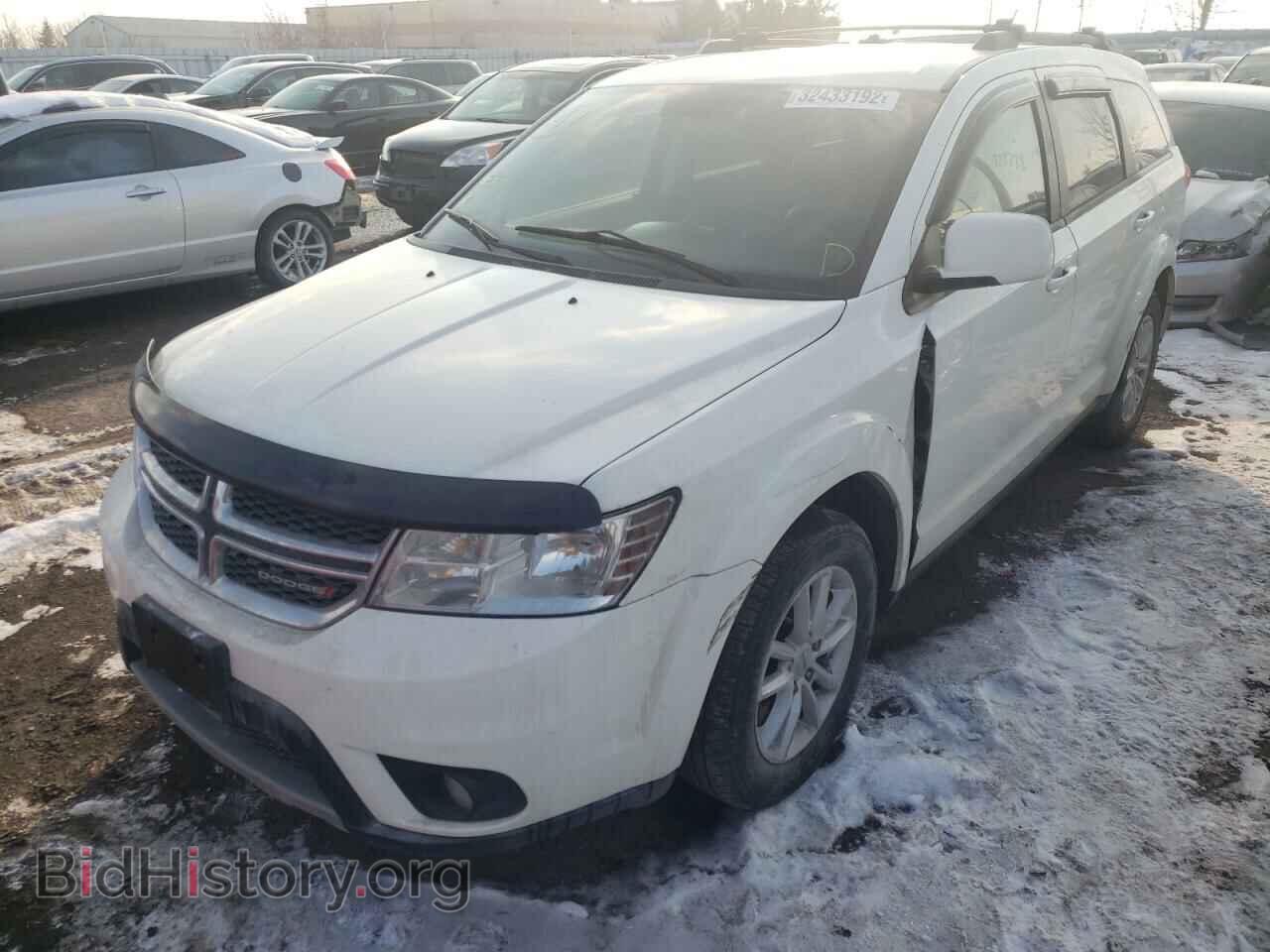 2013 DODGE JOURNEY - VIN: 3C4PDCCG3DT602039 - Фото 2