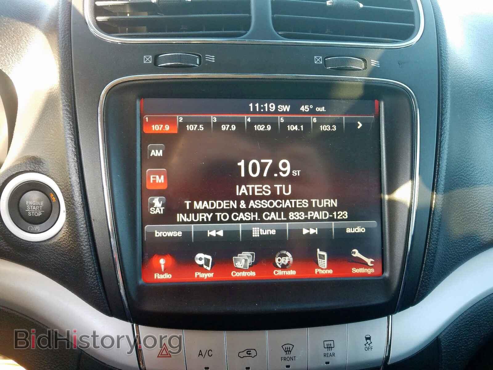 2019 DODGE JOURNEY - VIN: 3C4PDCEG6KT680986 - Фото 9