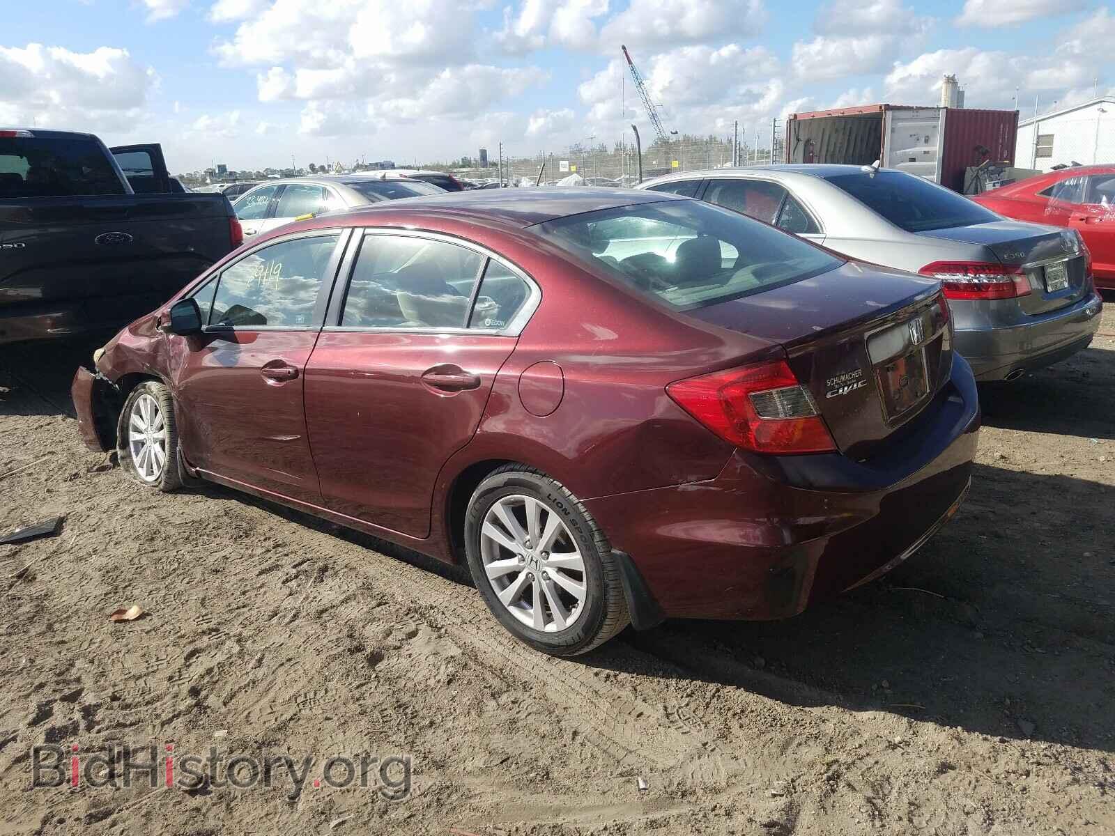 2012 HONDA CIVIC - VIN: 19XFB2F85CE089217 - Фото 3