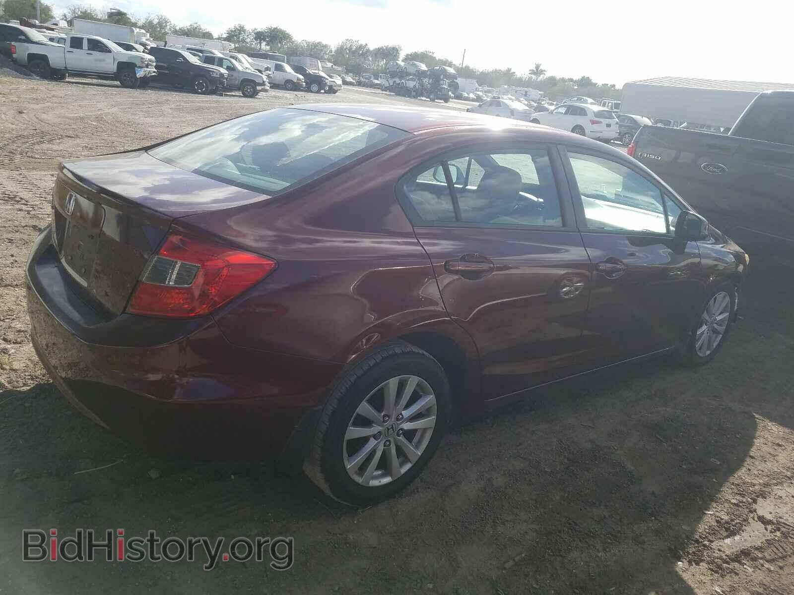 2012 HONDA CIVIC - VIN: 19XFB2F85CE089217 - Фото 4