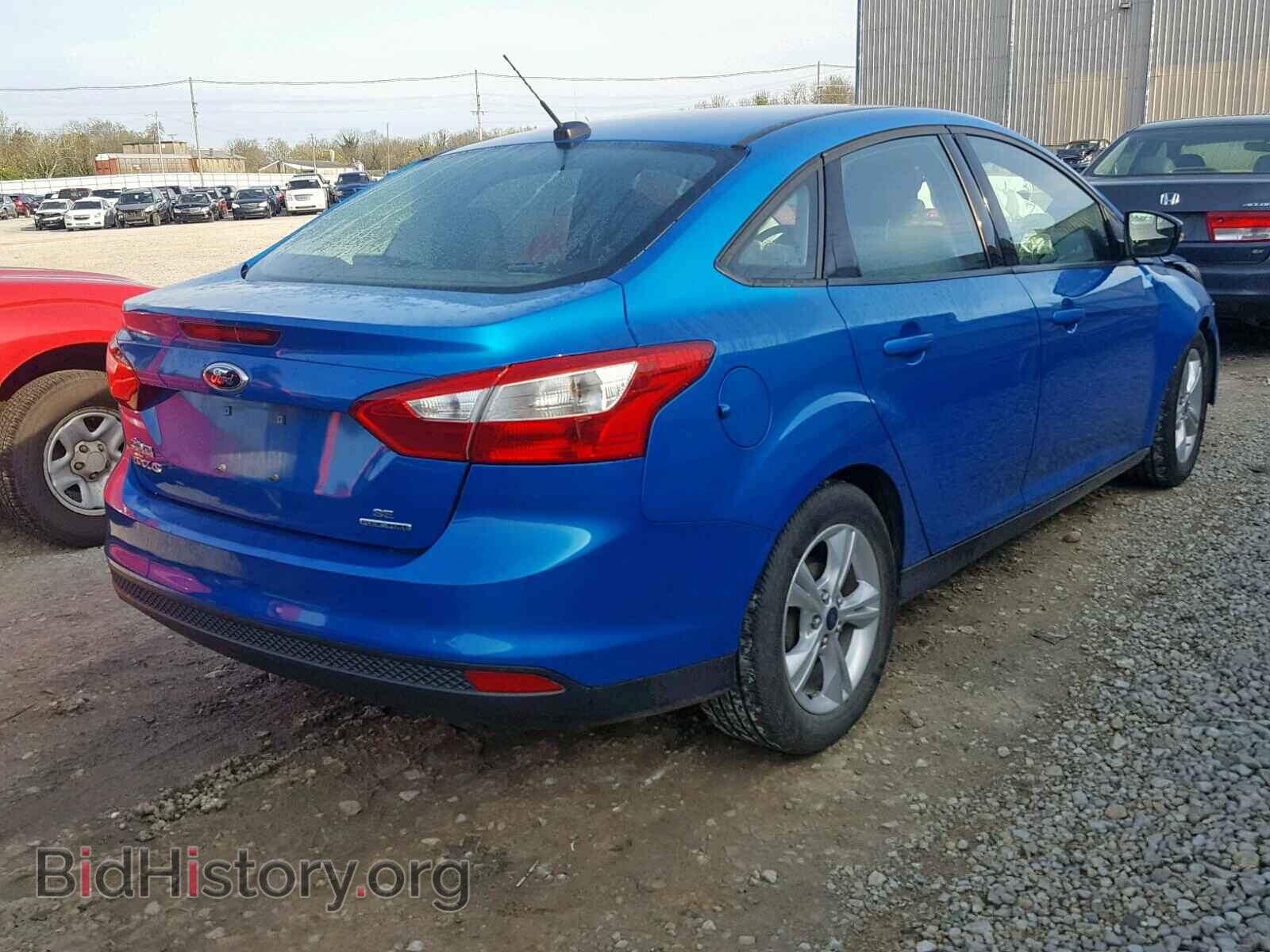 2014 FORD FOCUS SE - VIN: 1FADP3F21EL370649 - Фото 4