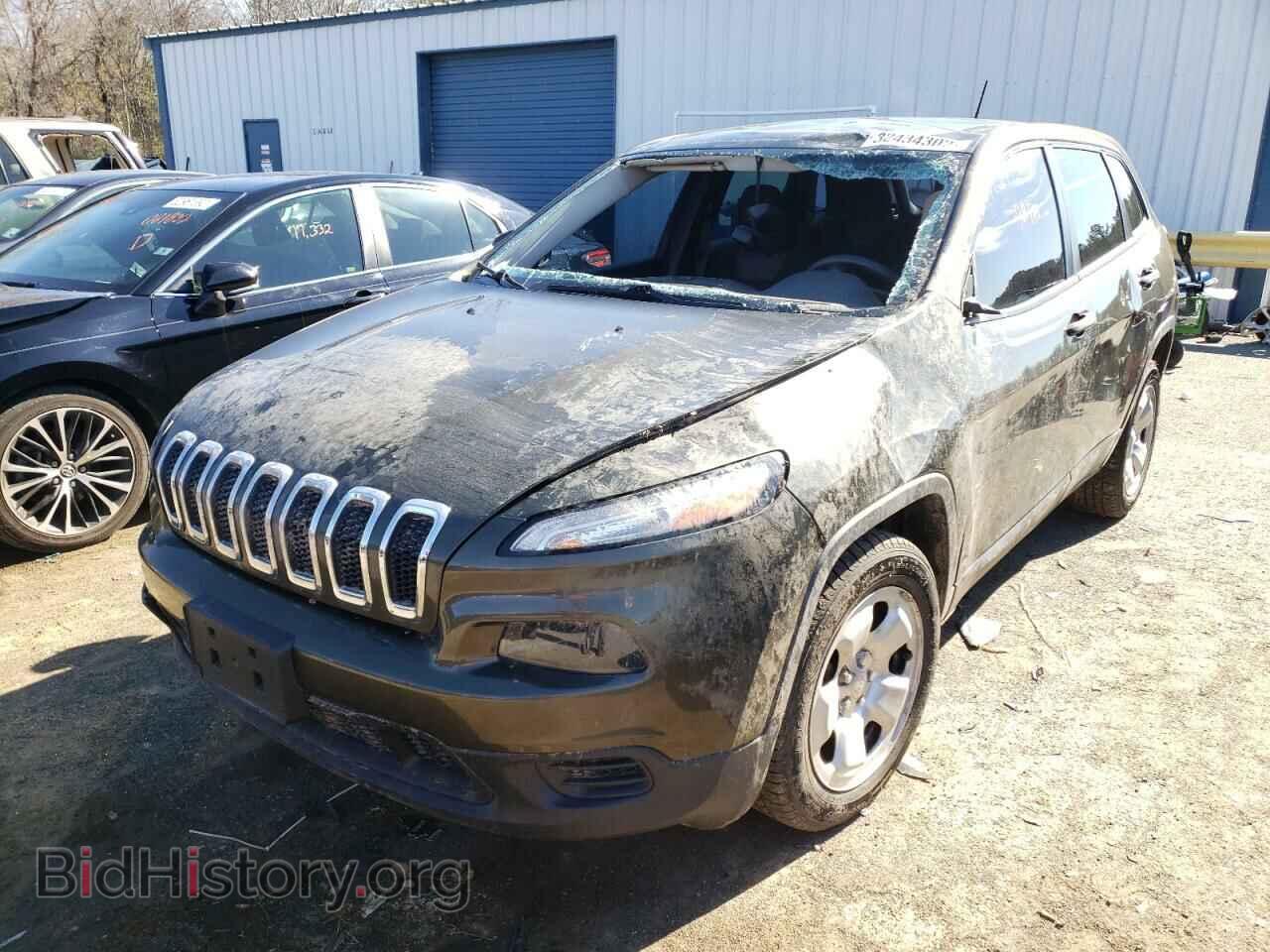 2015 JEEP CHEROKEE - VIN: 1C4PJLAB4FW525971 - Фото 2