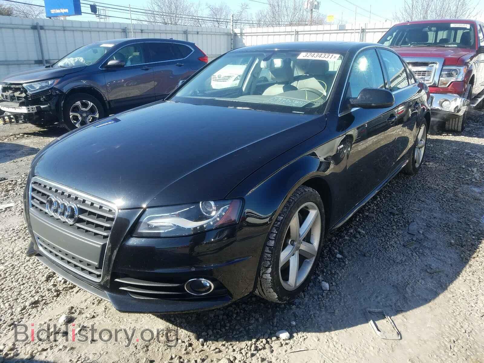 2012 AUDI A4 - VIN: WAUHFAFL0CN010654 - Photo 2
