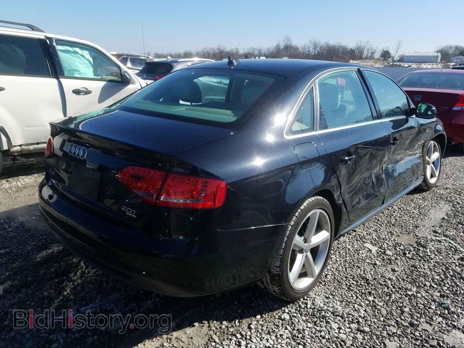 2012 AUDI A4 - VIN: WAUHFAFL0CN010654 - Photo 4