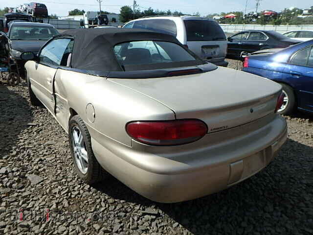 1998 CHRYSLER SEBRING - VIN: 3C3EL55H8WT330428 - Фото 3