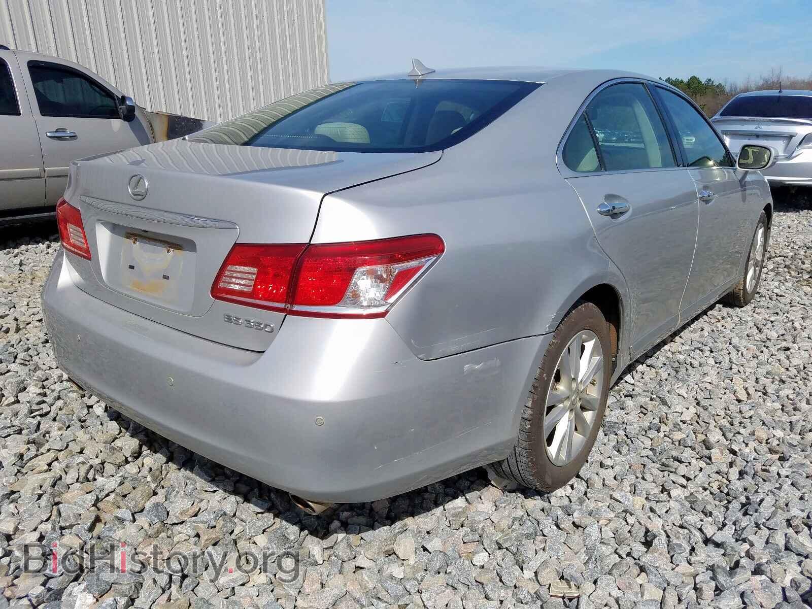 2012 LEXUS ES350 - VIN: JTHBK1EG7C2503224 - Фото 4