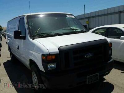 2008 Ford ECONOLINE, белый — VIN 1FTNE24W98DA01993, Copart
