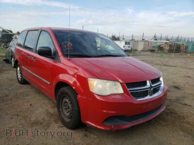 2012 Dodge GRAND CARA, красный — VIN 2C4RDGBG5CR199071, Copart