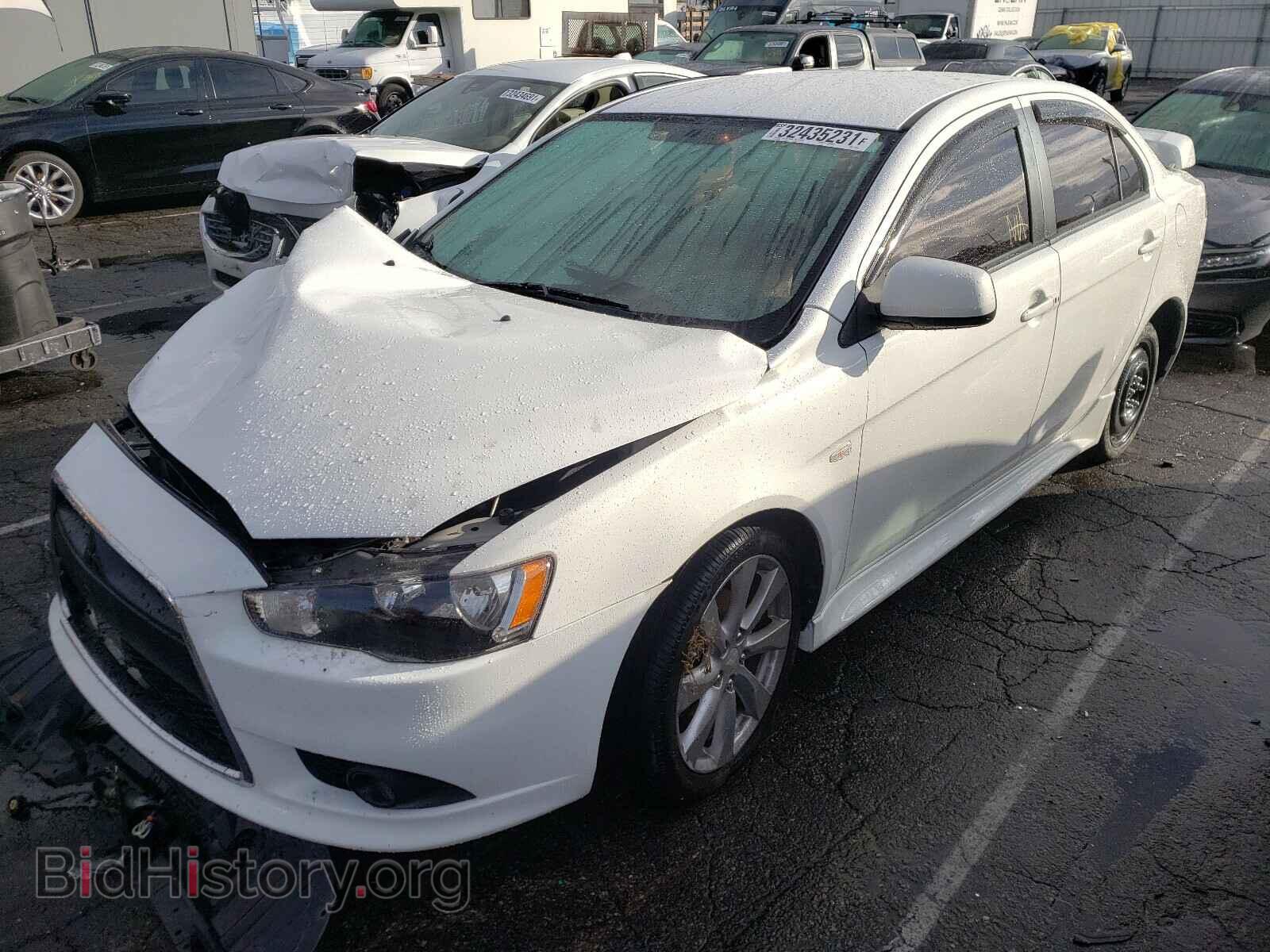 2013 MITSUBISHI LANCER - VIN: JA32U8FWXDU013889 - Фото 2