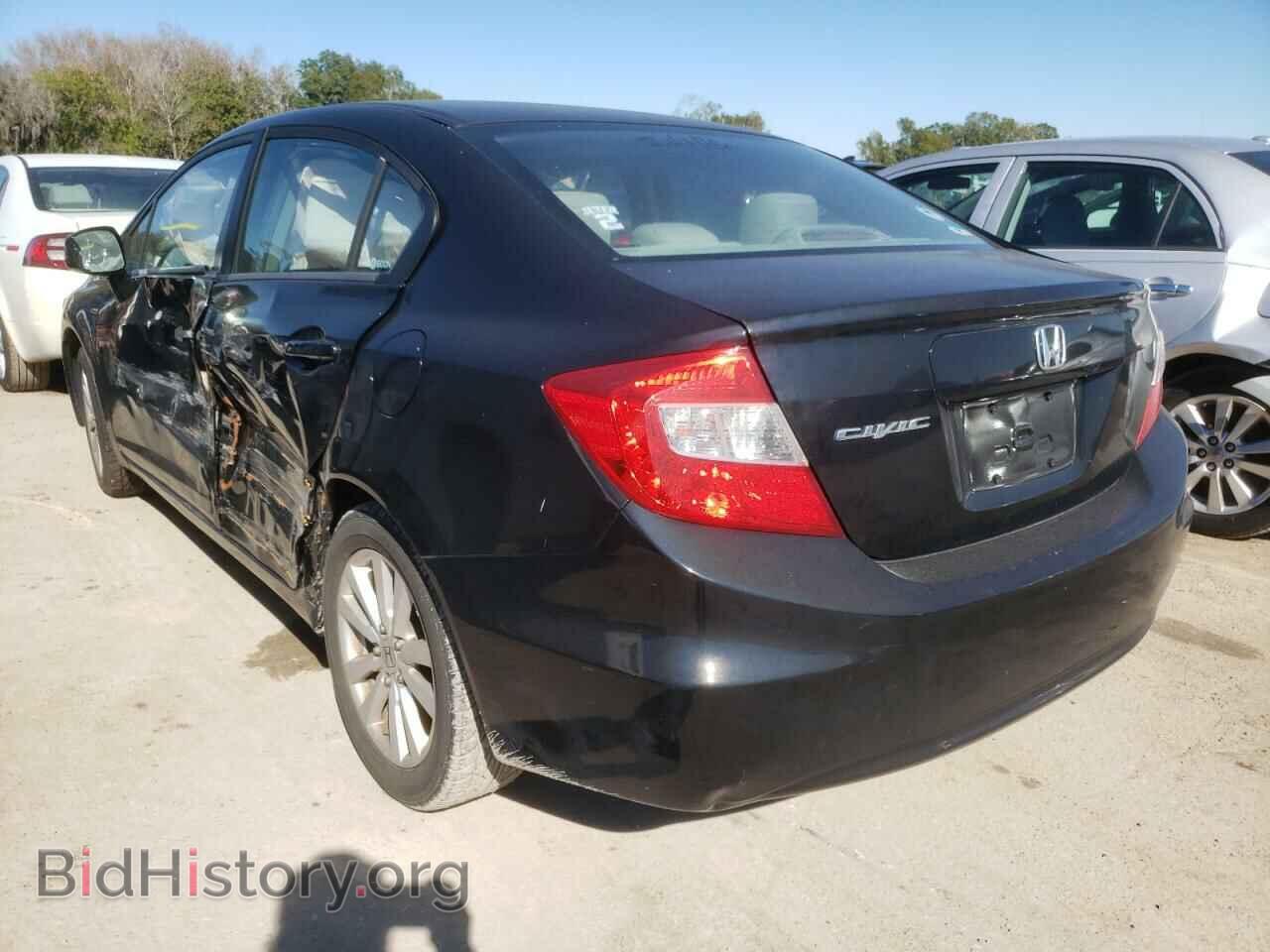 2012 HONDA CIVIC - VIN: 2HGFB2F8XCH554449 - Фото 3