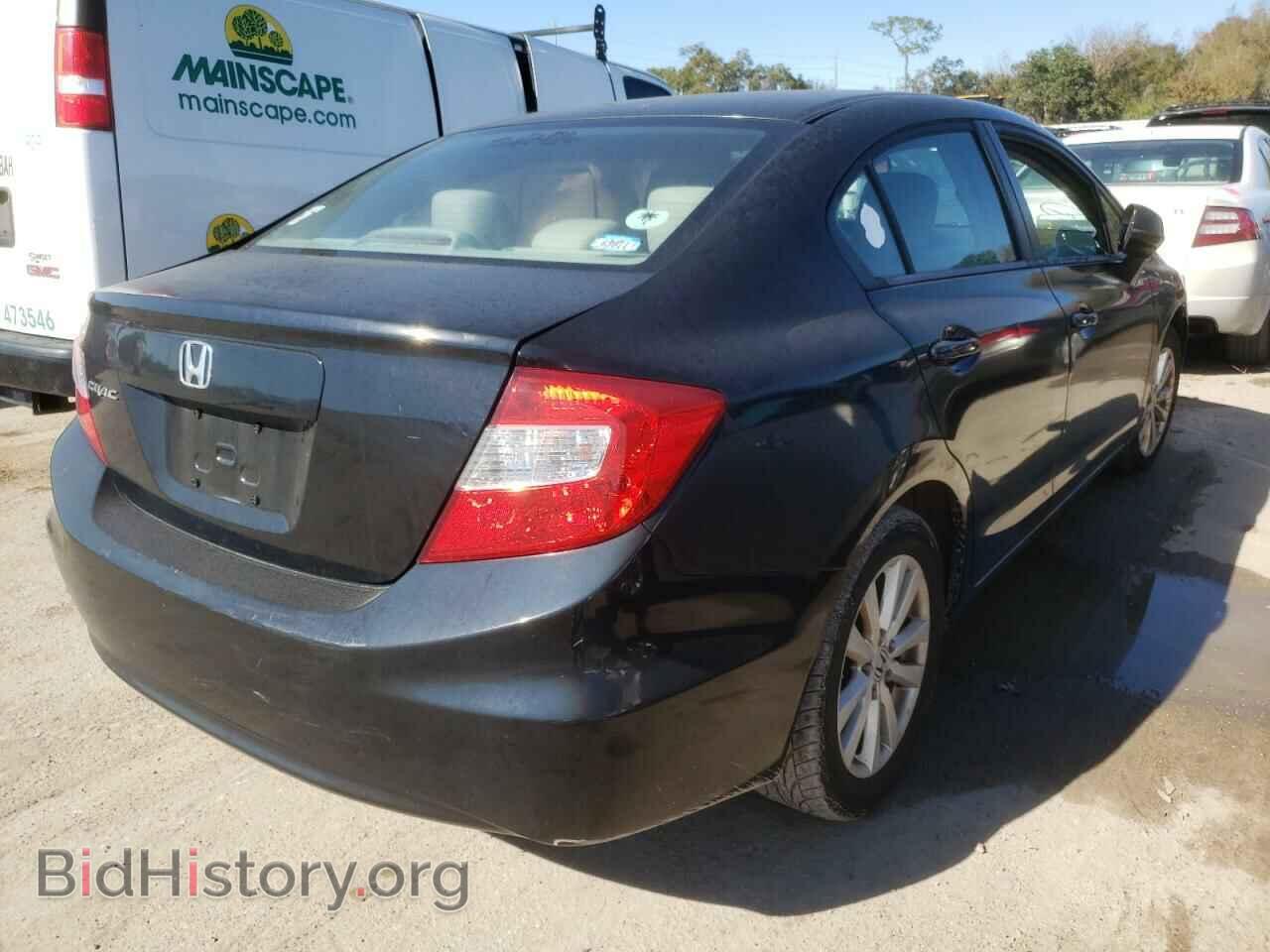 2012 HONDA CIVIC - VIN: 2HGFB2F8XCH554449 - Фото 4