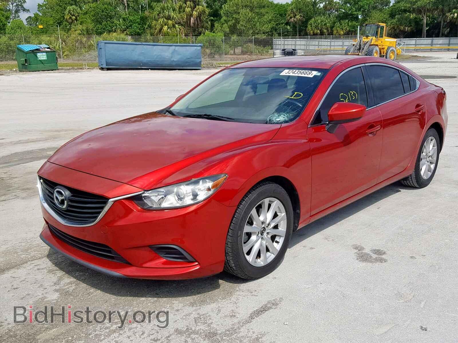 2014 MAZDA 6 - VIN: JM1GJ1U67E1117219 - Фото 2