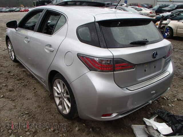 2011 LEXUS CT 200 - VIN: JTHKD5BH7B2046427 - Фото 3