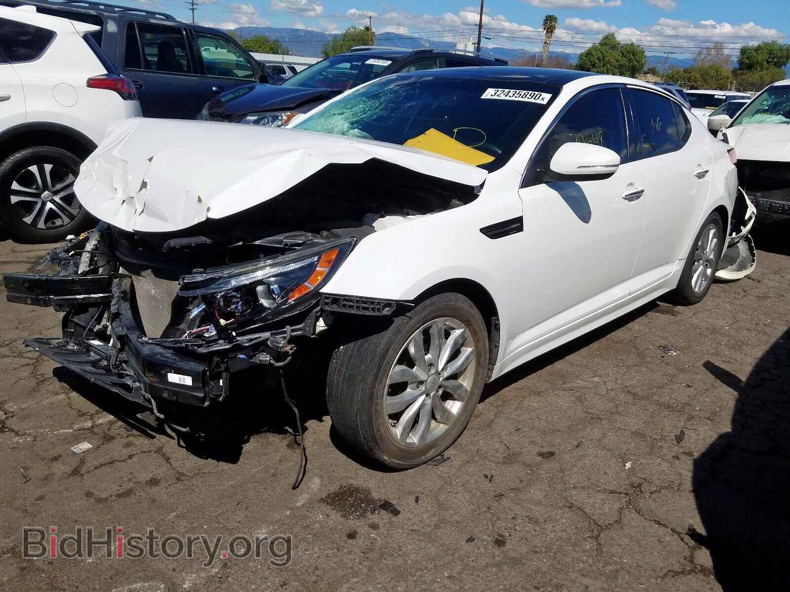 2015 KIA OPTIMA - VIN: 5XXGN4A72FG500221 - Photo 2