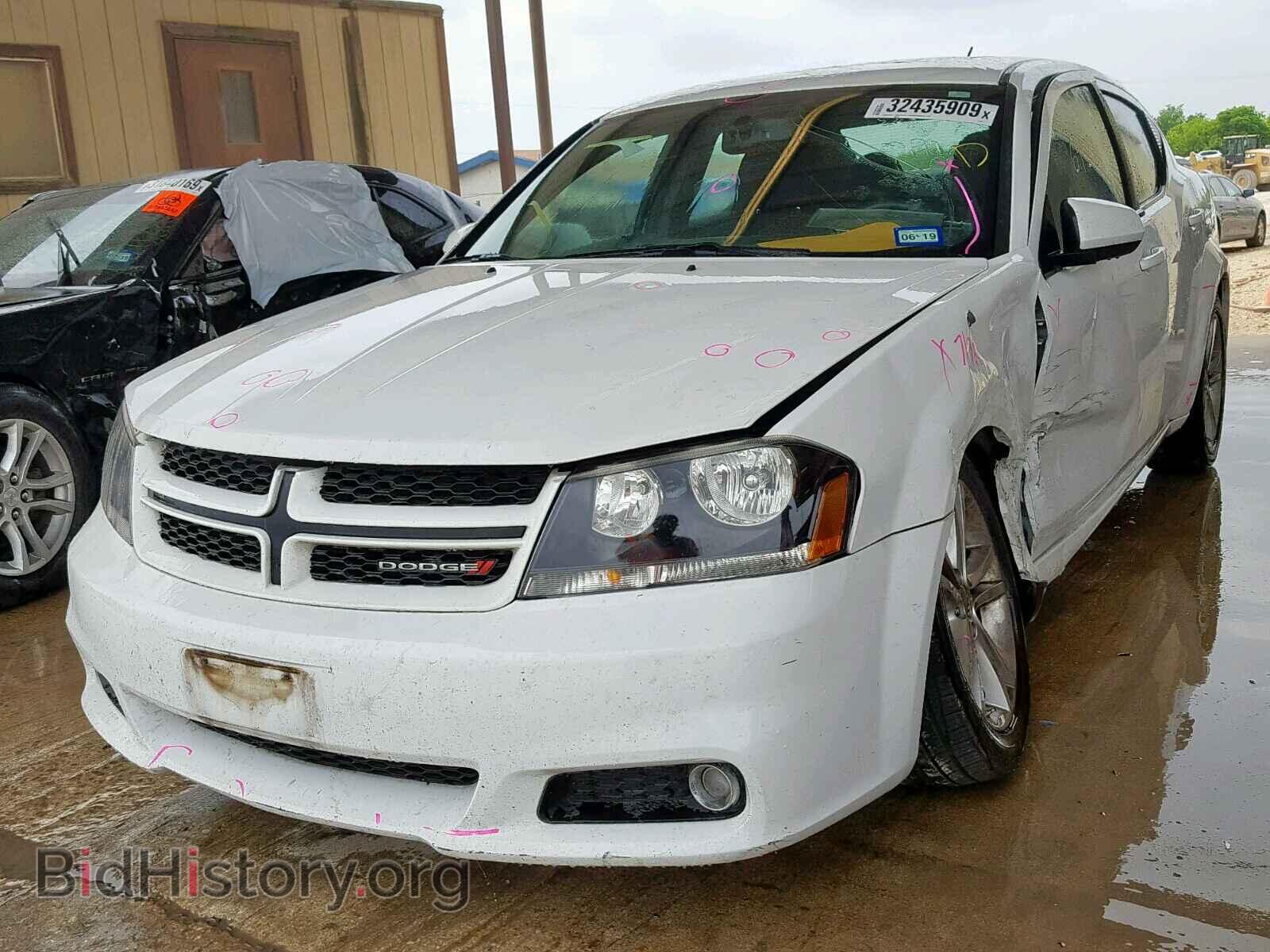 2014 DODGE AVENGER - VIN: 1C3CDZCB9EN234641 - Фото 2