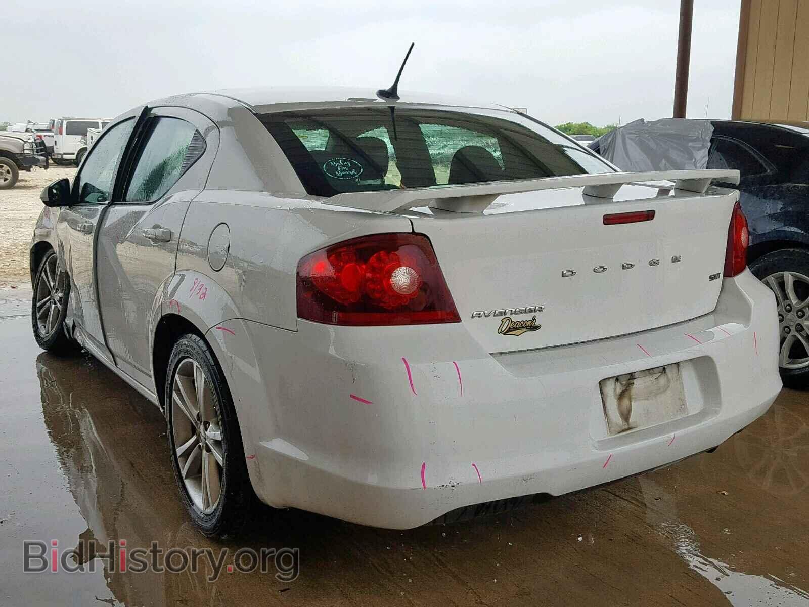 2014 DODGE AVENGER - VIN: 1C3CDZCB9EN234641 - Фото 3