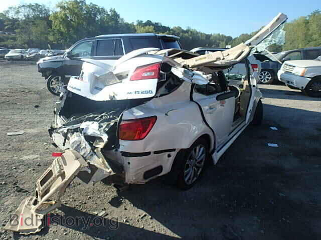 2008 LEXUS IS250 - VIN: JTHCK262282027355 - Фото 4