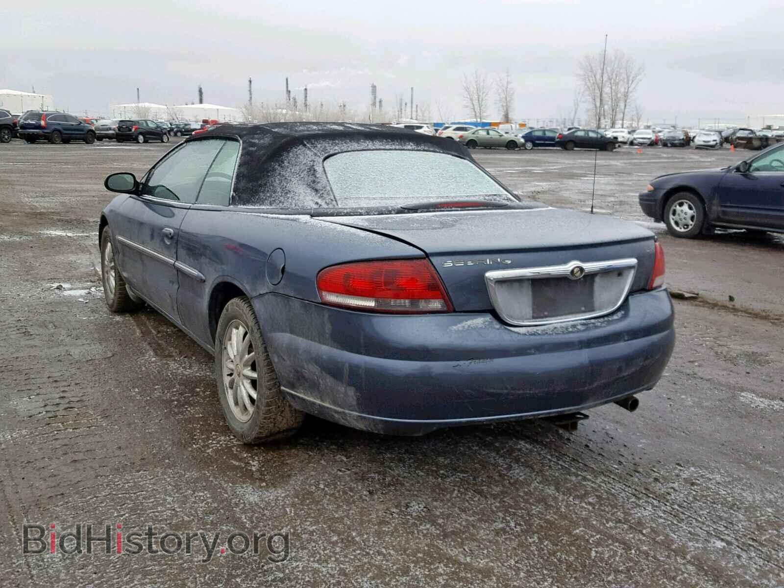 2002 CHRYSLER SEBRING - VIN: 1C3EL45R02N290858 - Фото 3