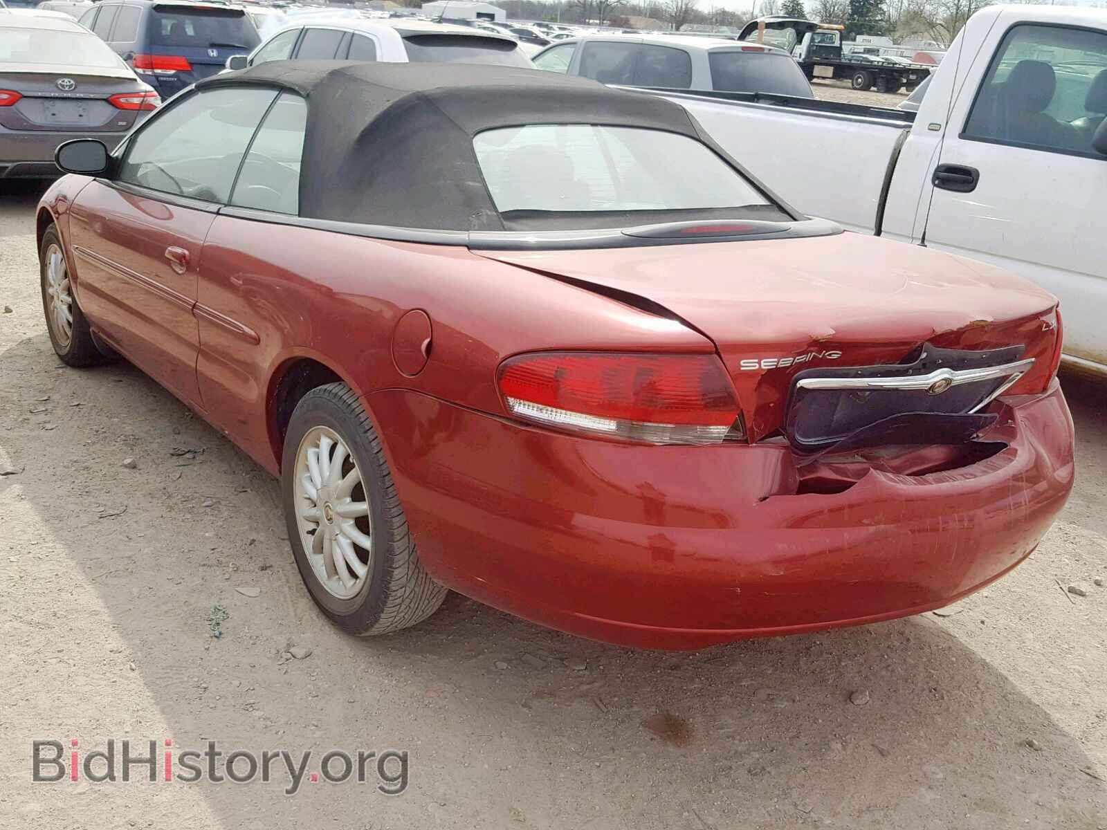 2003 CHRYSLER SEBRING - VIN: 1C3EL55T13N525514 - Фото 3