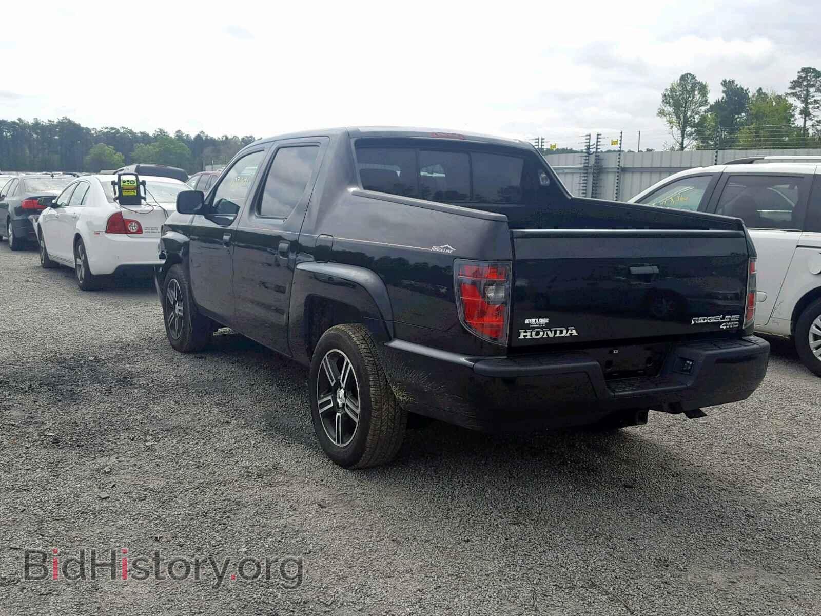 2014 HONDA RIDGELINE - VIN: 5FPYK1F70EB013211 - Фото 3