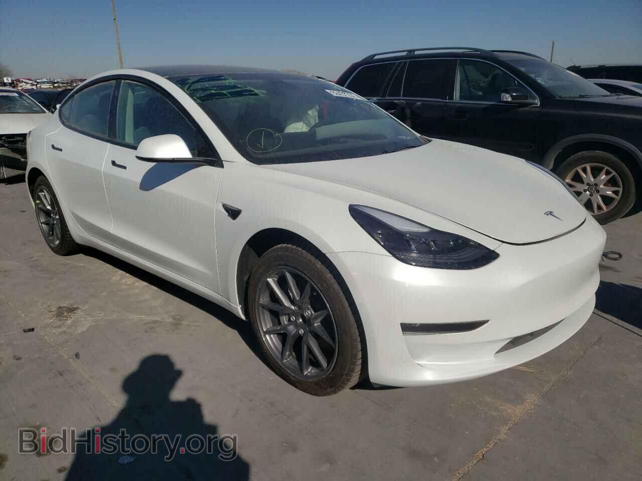 Photo 5YJ3E1EA2MF097067 - TESLA MODEL 3 2021