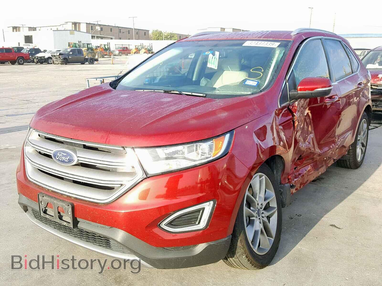 2015 FORD EDGE TITAN - VIN: 2FMTK3K83FBC32574 - Фото 2