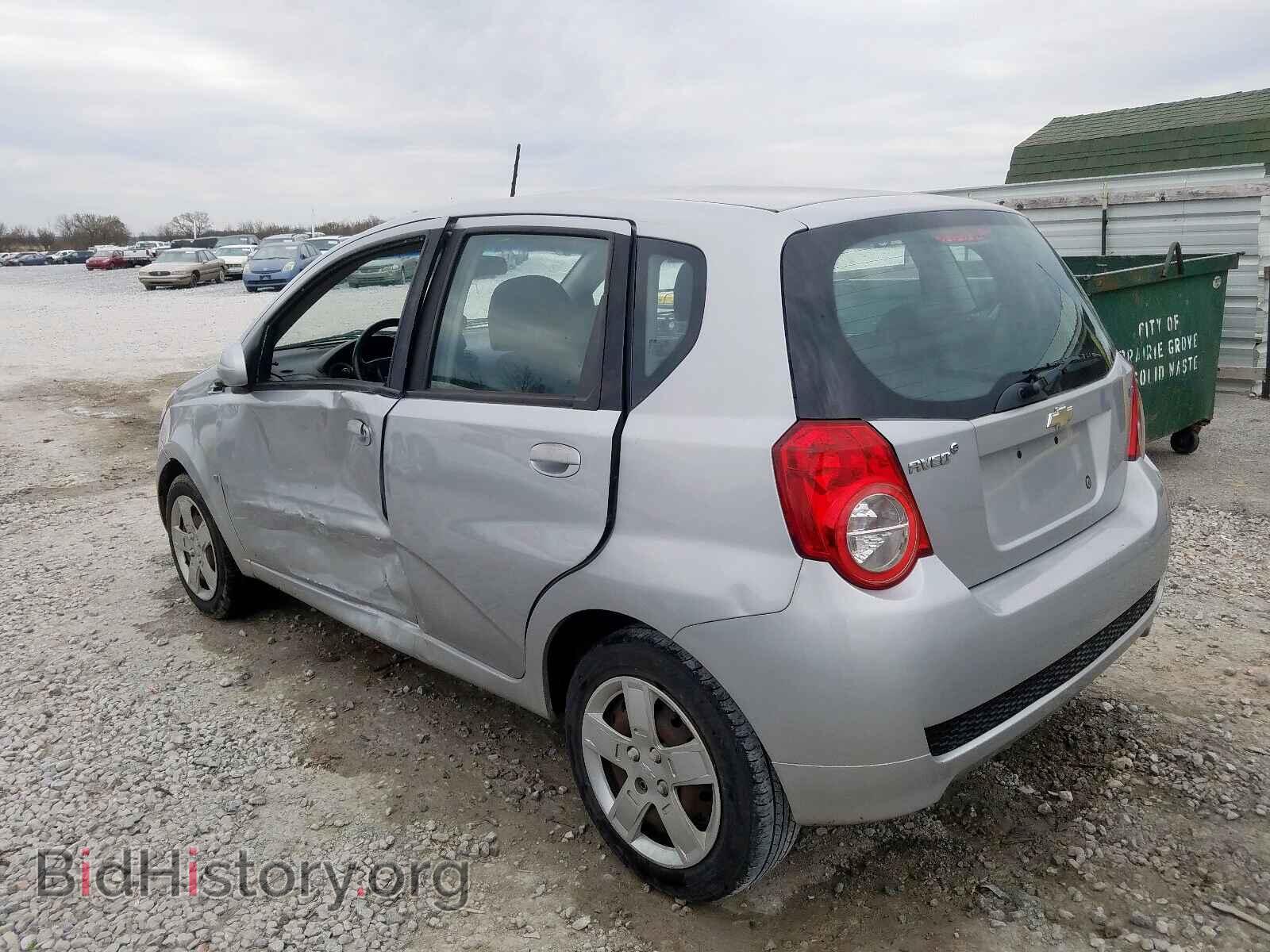2009 CHEVROLET AVEO - VIN: KL1TD66E09B658384 - Фото 3