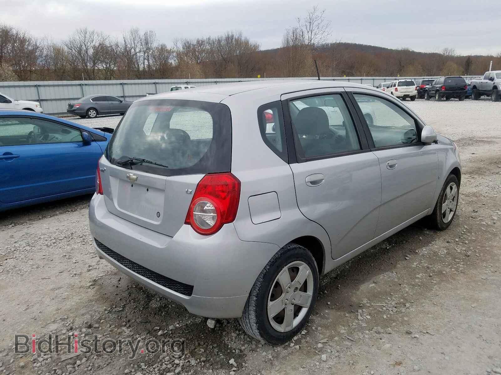 2009 CHEVROLET AVEO - VIN: KL1TD66E09B658384 - Фото 4