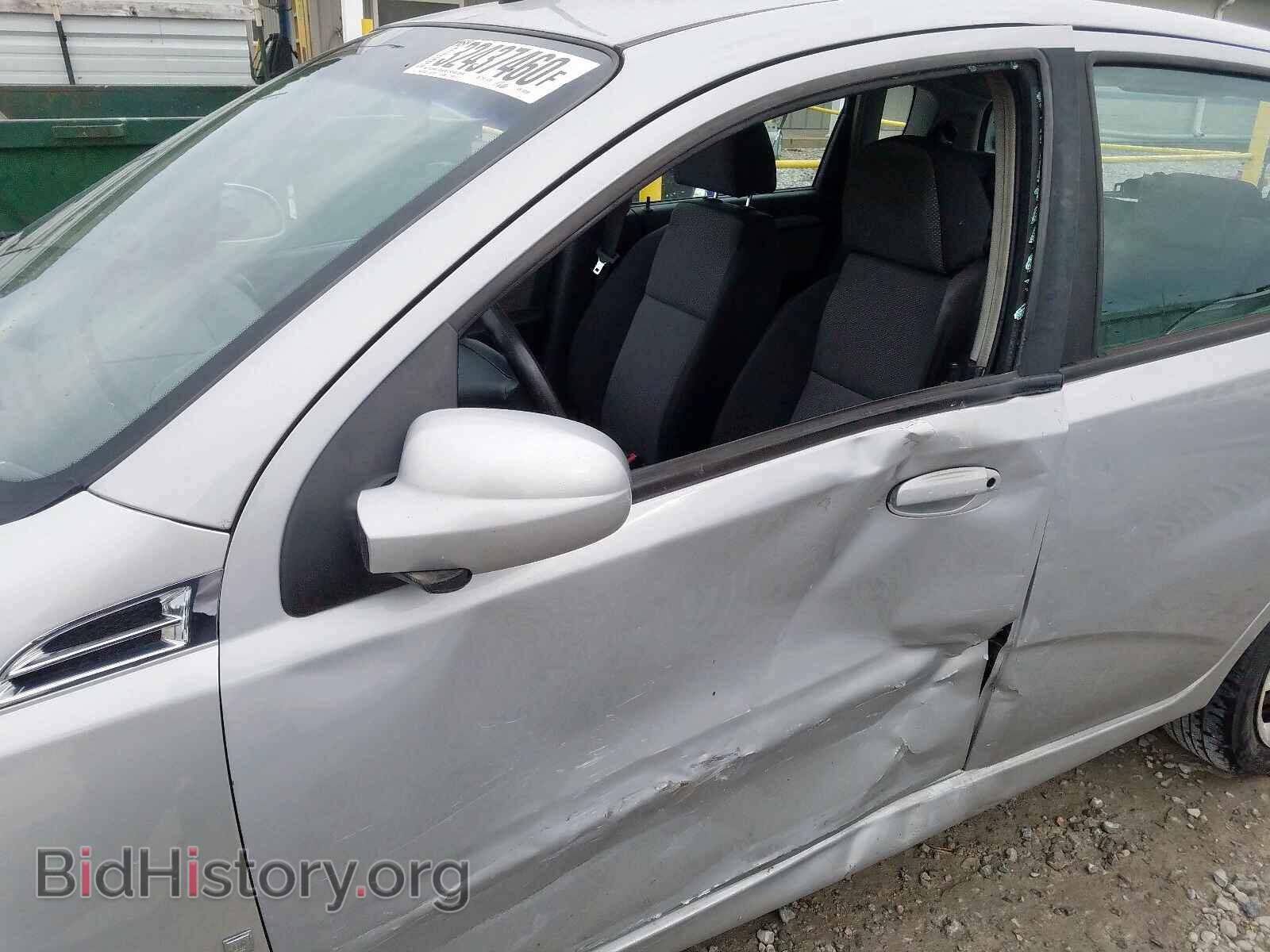 2009 CHEVROLET AVEO - VIN: KL1TD66E09B658384 - Фото 9