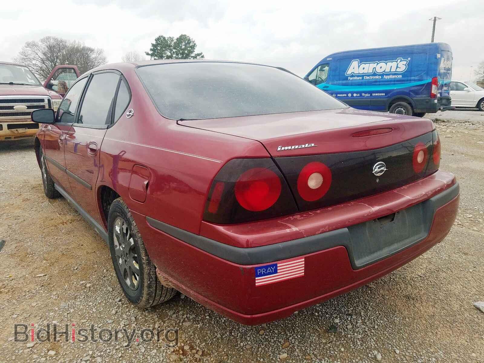 2005 CHEVROLET IMPALA - VIN: 2G1WF52E959260384 - Фото 3