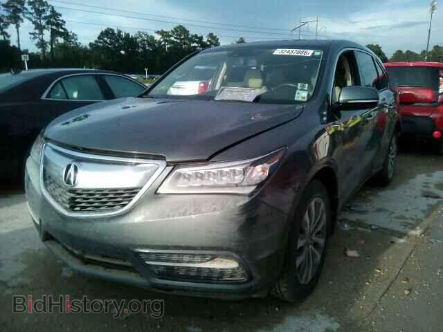 2014 ACURA MDX - VIN: 5FRYD3H44EB010179 - Photo 2