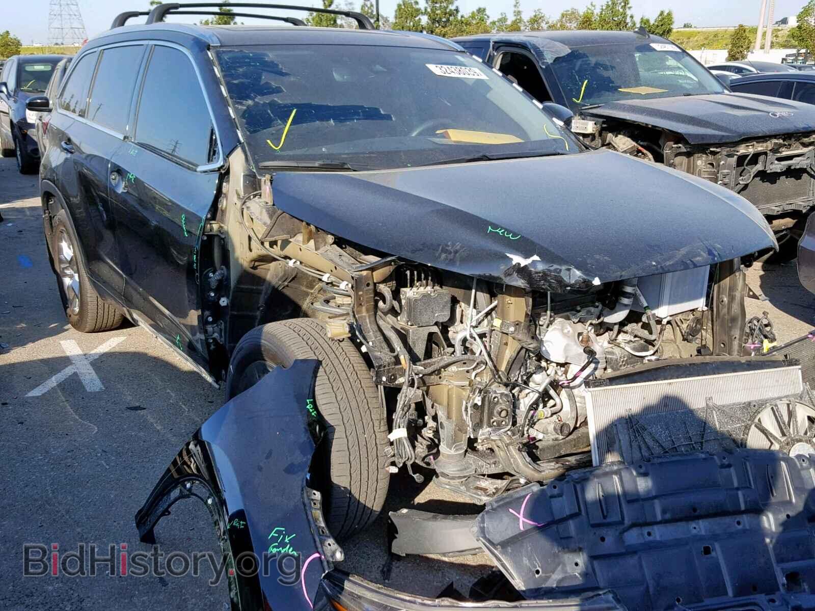 Фотография 5TDDZRFH3HS444846 - TOYOTA HIGHLANDER 2017