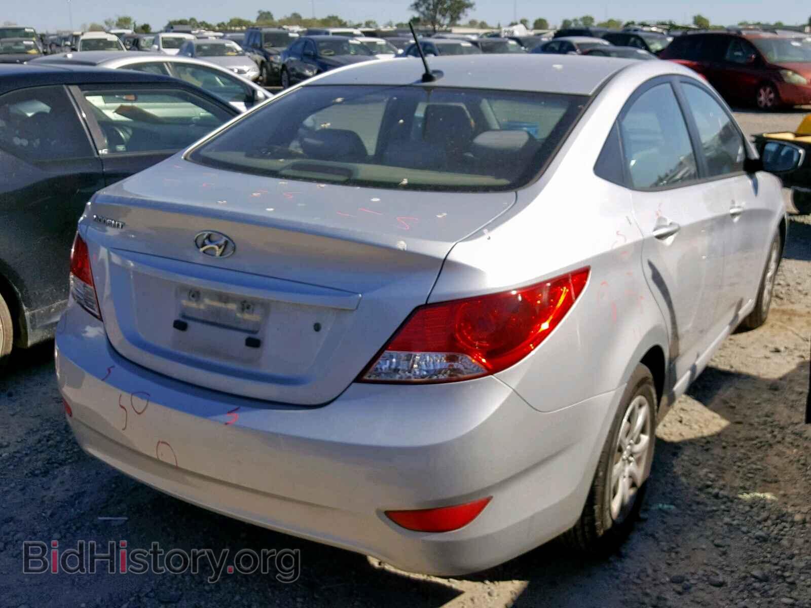 2012 HYUNDAI ACCENT - VIN: KMHCT4AE2CU241637 - Фото 4