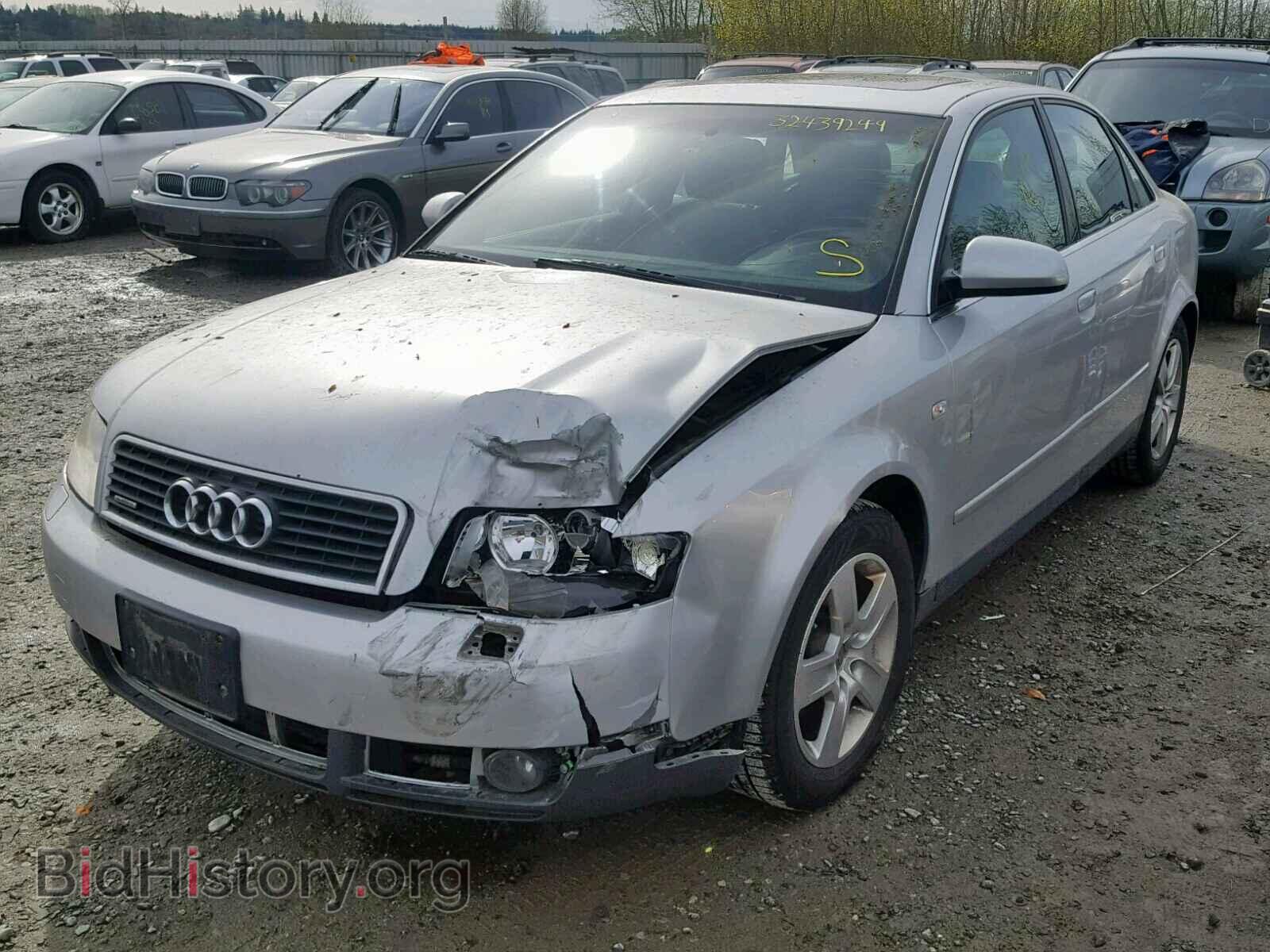 2002 AUDI A4 - VIN: WAULT68E72A276189 - Фото 2