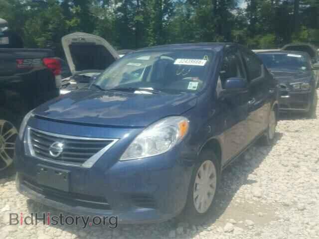 2014 NISSAN VERSA - VIN: 3N1CN7AP2EL809256 - Фото 2
