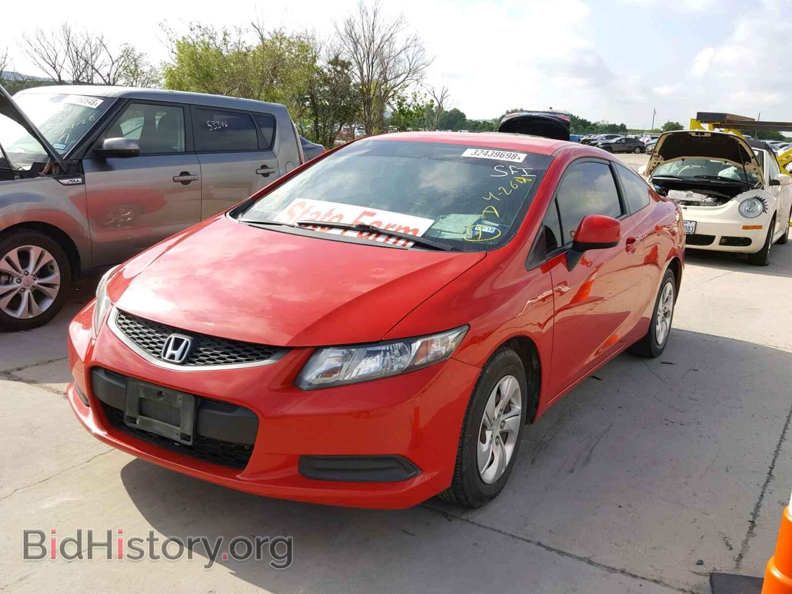 2013 HONDA CIVIC - VIN: 2HGFG3B57DH528864 - Фото 2