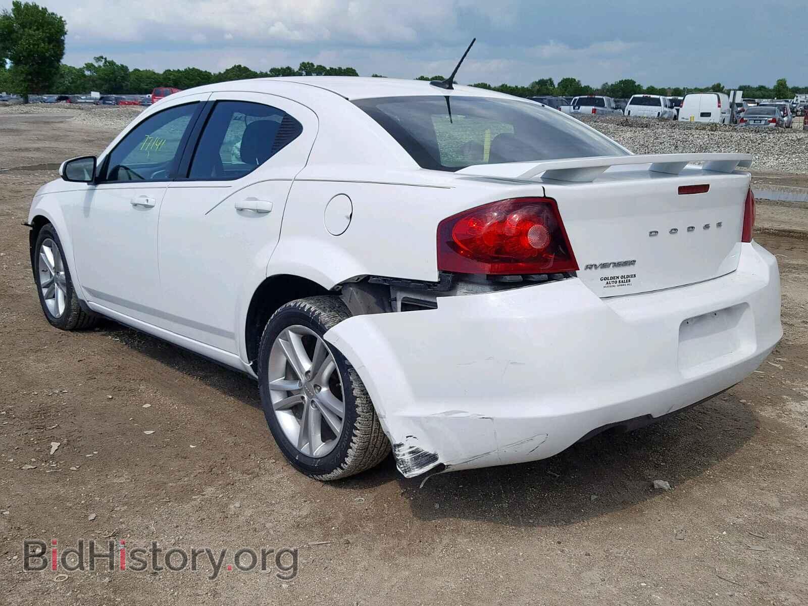 2012 DODGE AVENGER - VIN: 1C3CDZEG5CN133733 - Фото 3