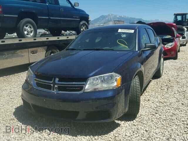 2014 DODGE AVENGER - VIN: 1C3CDZAG0EN184548 - Фото 2