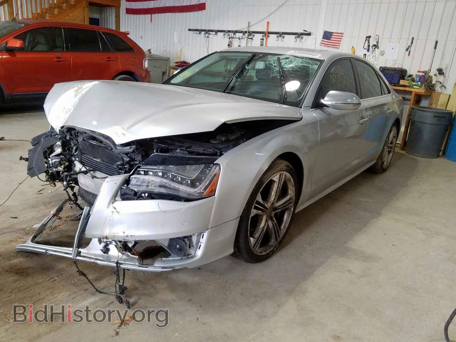 2013 AUDI S8 - VIN: WAUD2AFD9DN009586 - Photo 2