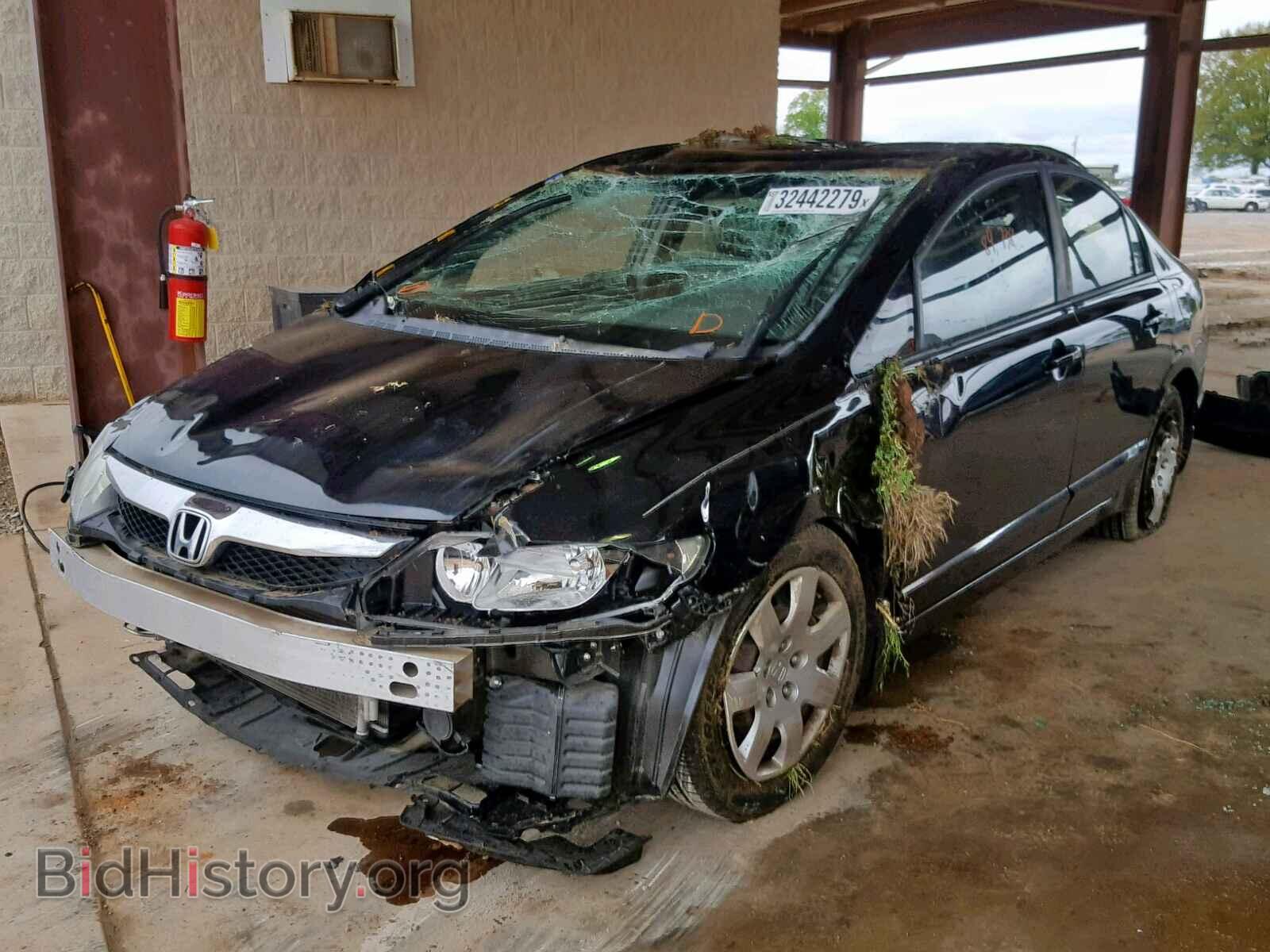 2011 HONDA CIVIC LX - VIN: 19XFA1F5XBE004521 - Фото 2