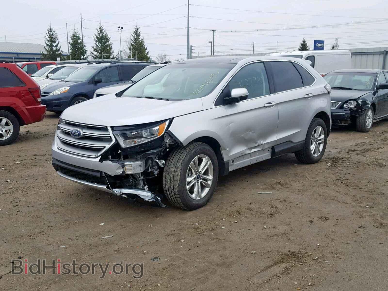 2015 FORD EDGE SEL - VIN: 2FMTK4J82FBC31813 - Photo 2