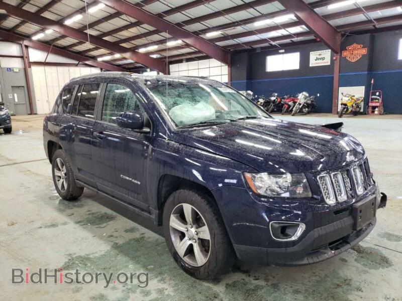 2017 Jeep COMPASS Compass LA (VIN 1C4NJDEB1HD126697) — photo 1 of 10, Copart, damage: front end