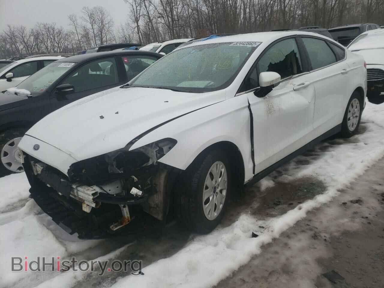 2014 FORD FUSION - VIN: 1FA6P0G75E5378288 - Фото 2