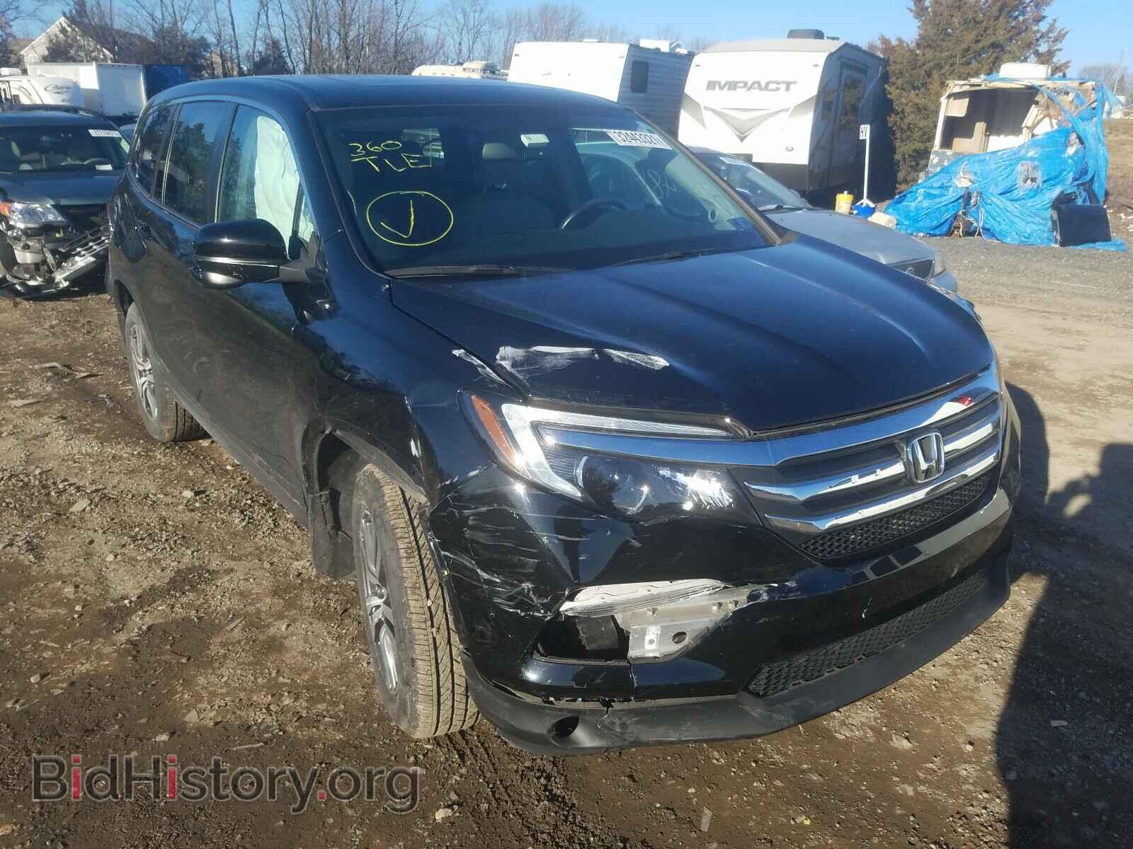 Фотография 5FNYF6H72GB019683 - HONDA PILOT 2016