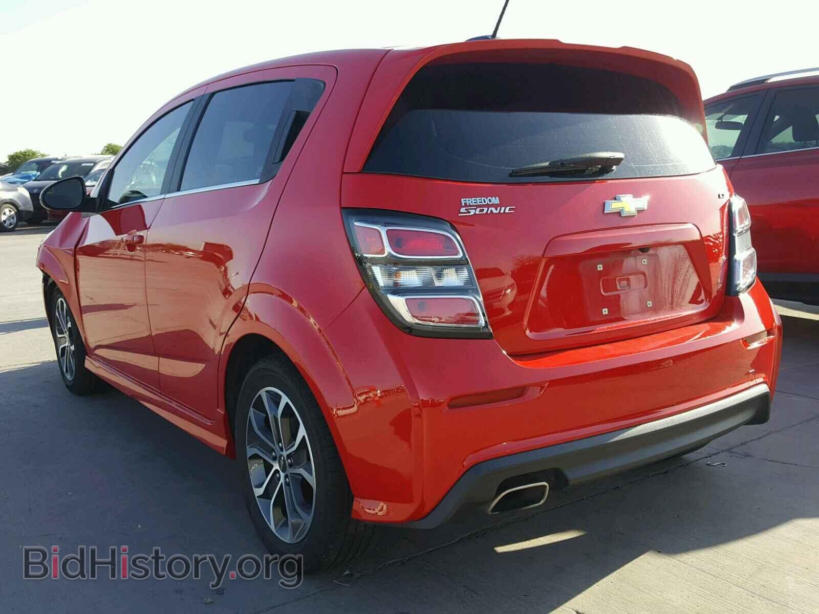 2017 CHEVROLET SONIC - VIN: 1G1JD6SH5H4116113 - Фото 3