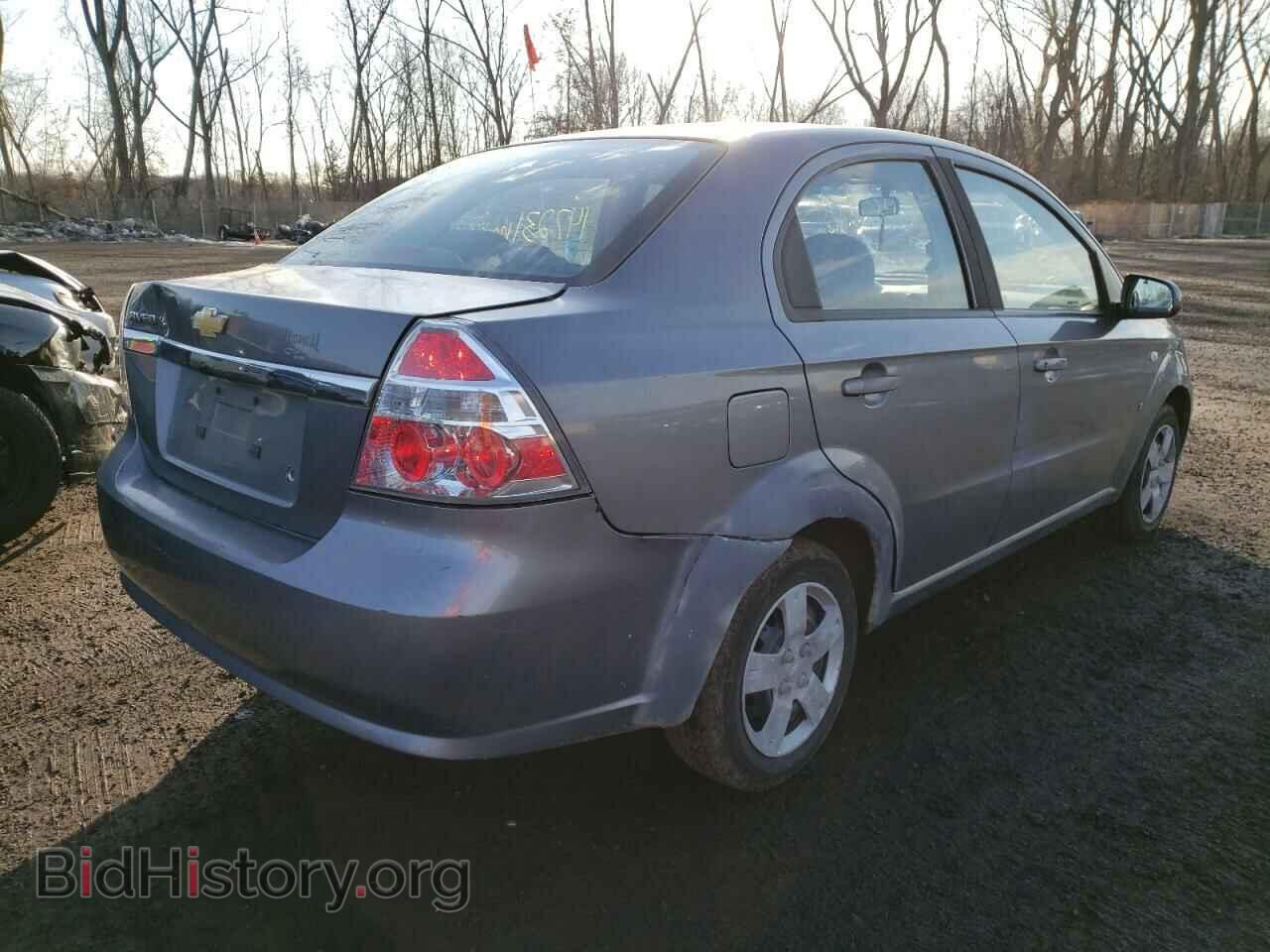 2007 CHEVROLET AVEO - VIN: KL1TD56697B153105 - Фото 4
